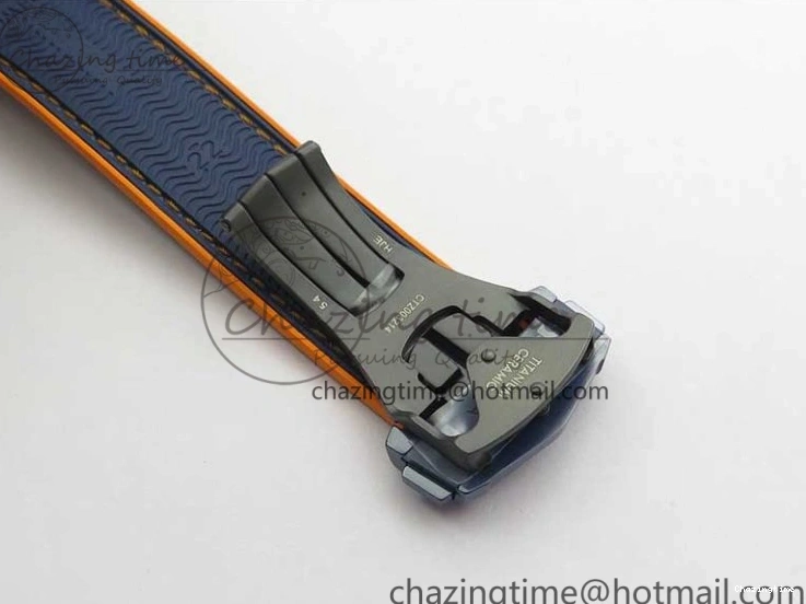 0316 Planet Ocean 45.5mm Big Blue Real Ceramic VSF 1:1 Best Edition on Blue Rubber Strap A8906 Super Clone Unique 7896